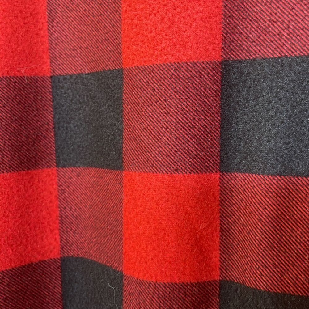WONDERSHOP UGC Girls Size 10 Red Black Buffalo Check Ruffle Nightgown - Picture 12 of 12